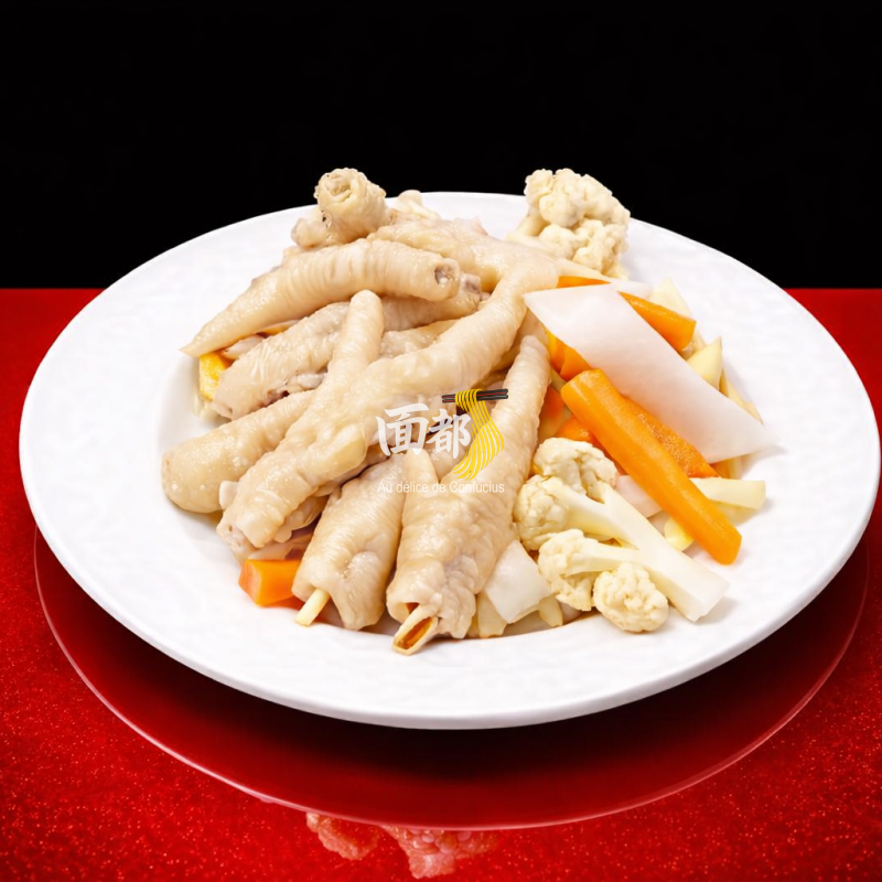 Pattes de poulet marinées aux piments fermentés